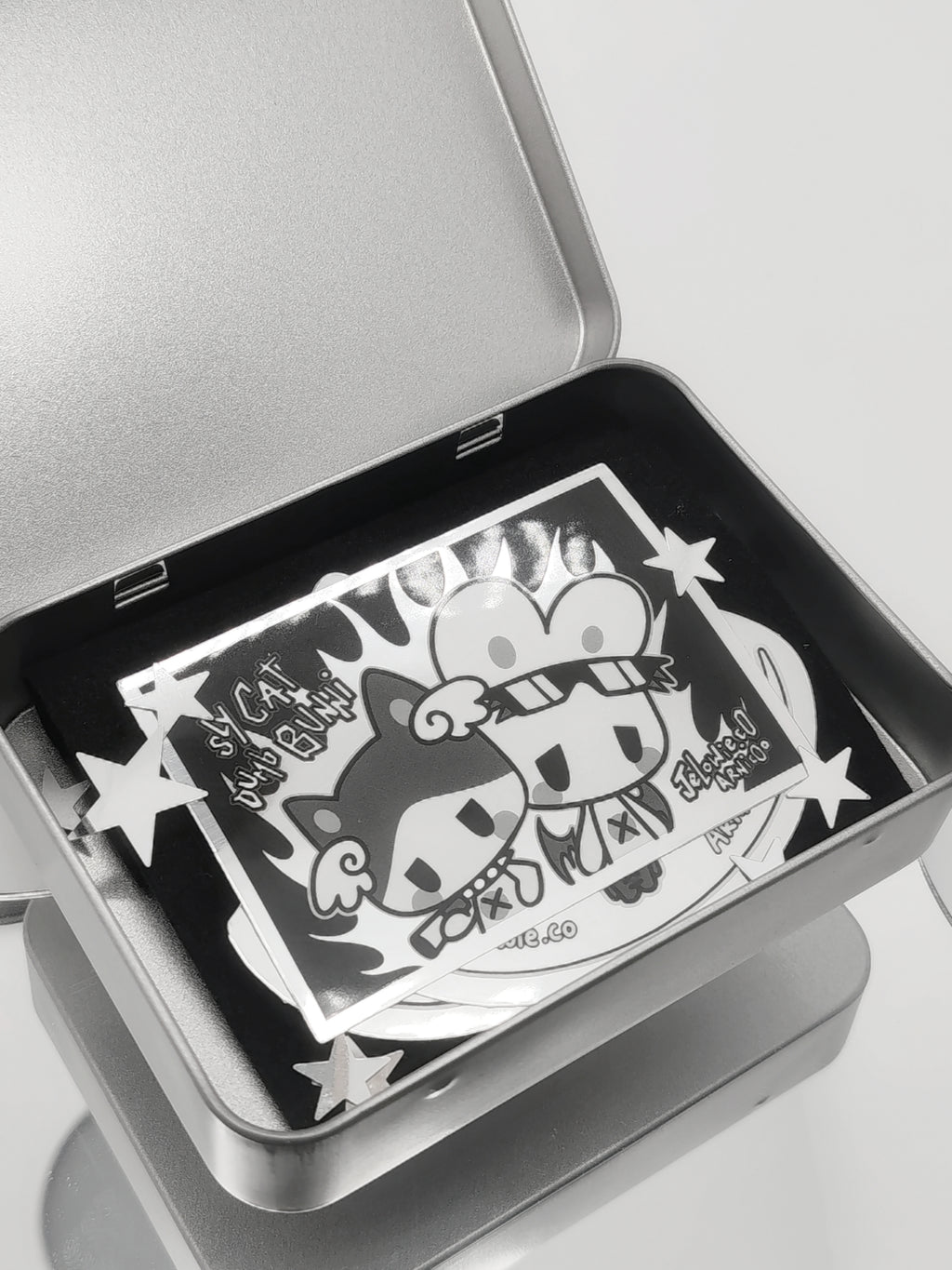 Limited tin and Stickers (Separate Purchase) ( ᴗ͈ˬᴗ͈)ഒ