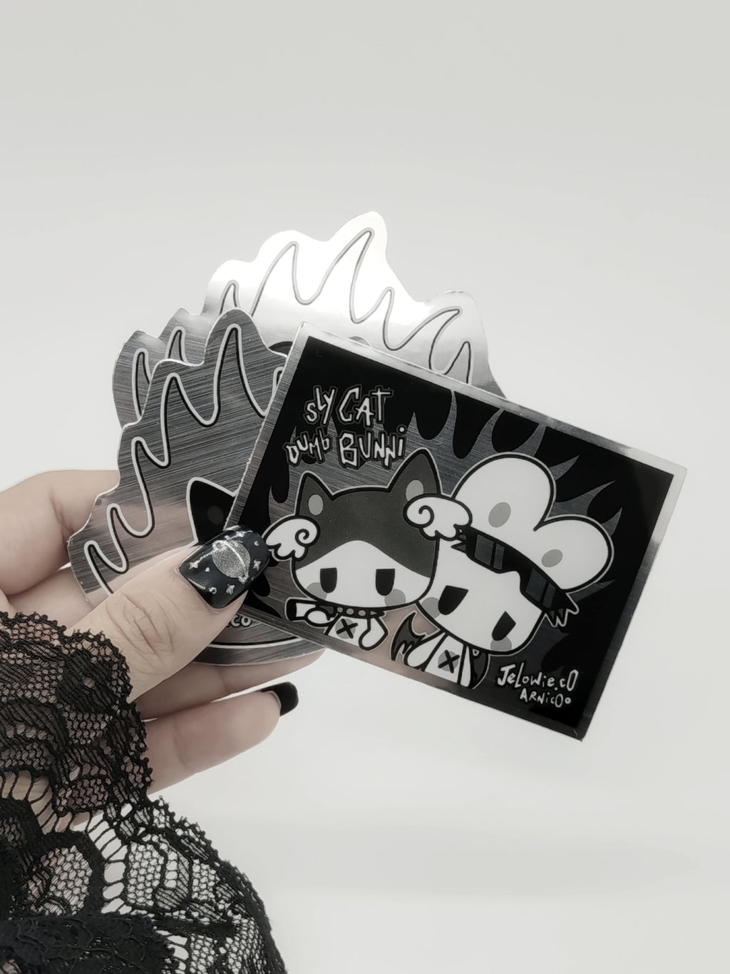 Gift From Kyto ⋆˚꩜｡ Limited Tin and a Set of Silver Stickers