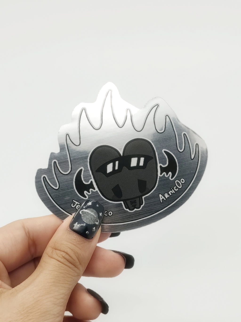 Gift From Kyto ⋆˚꩜｡ Limited Tin and a Set of Silver Stickers
