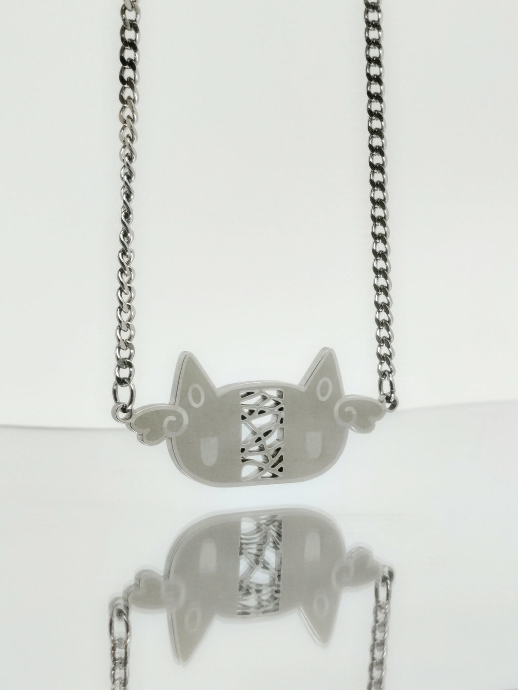 "this could be us" Detached Cat Necklace