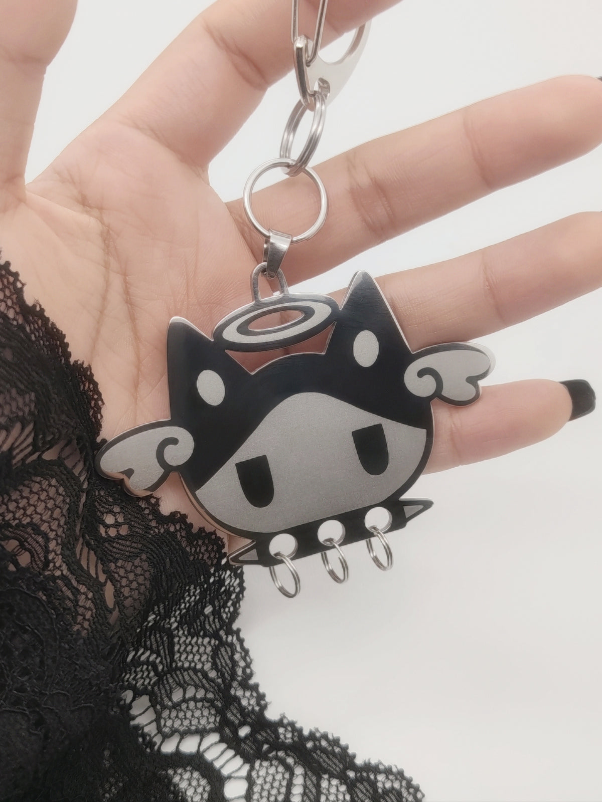 AngelCat Carabiner ⊹ ࣪ ˖